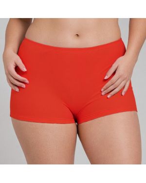 Calypsa Plus Boyshorts - Red