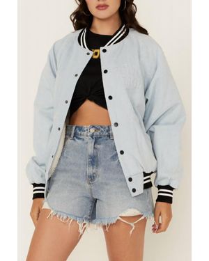 The Laundry Room Coors Bomber Jacket - Gray