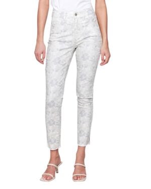 Charlie b Printed Twill Pants - Multicolor