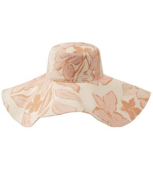 Helen Kaminski Dulcie Wide Brim Hat - White