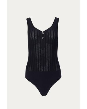 Molli Petra Bodysuit - Black