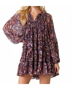 Olivaceous Reagan Mini Dress - Red