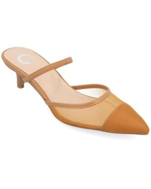 Journee Collection Allana Pump - Metallic
