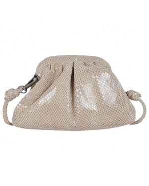 Latico Foil Layla Leather Crossbody Bag - Gray