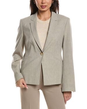BOSS Jia9 Wool Blazer - Gray