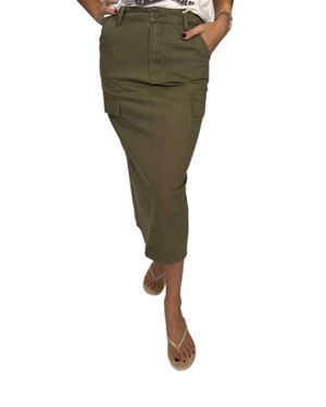 By Together Cargo Skirt - Green