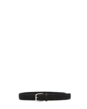 Orciani Textured Wide Leather Belt With Classic Buckle From - White