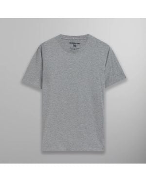 Members Only Oversized Crew Neck T-Shirt - Gray