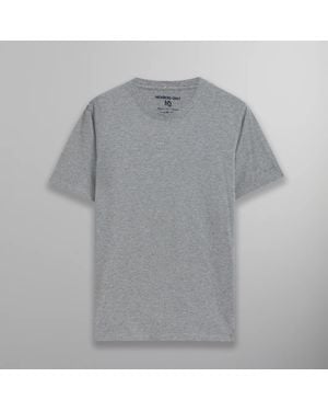 Members Only Oversized Crew Neck T-Shirt - Gray