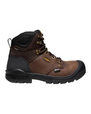 Keen Independence Utility 6" Waterproof Work Boots - Brown