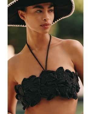 Maaji Bloom Ritual Tulip Swim Top - Black