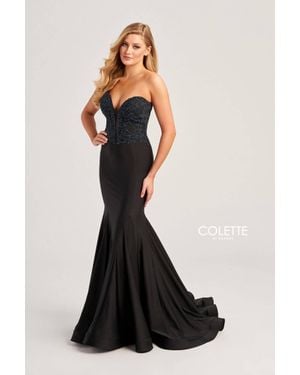 Colette By Daphne Formal Dress - Black