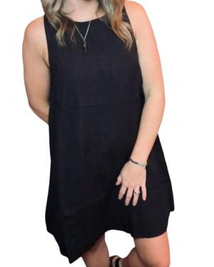 By Together Baby Doll Mini Dress - Blue