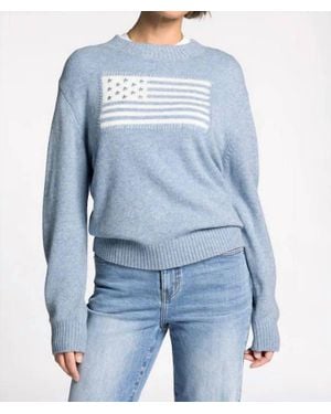 Thread & Supply Allegiance Wool Blend Sweater - Blue