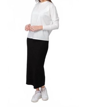 KMW Midi Tube Skirt - White