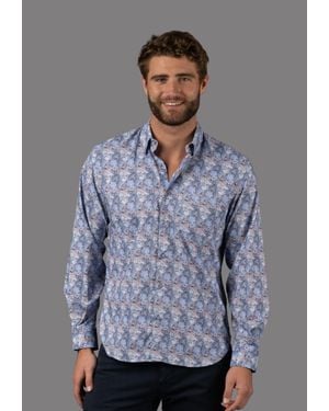 American Heritage Paisley Shirt - Gray