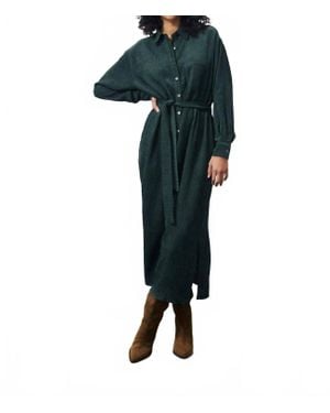 FRNCH Cloris Midi Dress - Green
