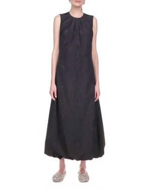 Marina Moscone Bubble Sheath Midi Dress - Blue