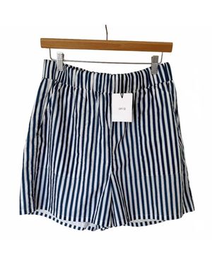 Onia Poplin Home Short - Blue