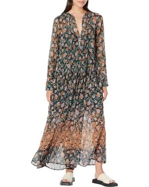 Free People See It Through Dress - Black