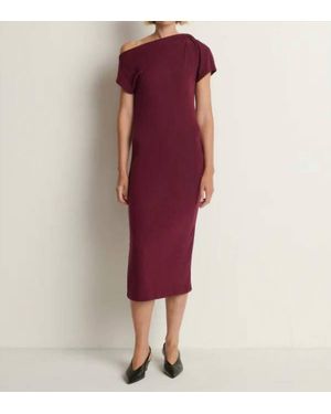 Nation Ltd Hallie Midi Dress - Red