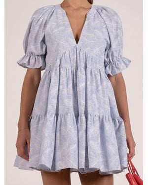 Elan Audrey Mini Dress - White