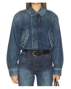 Agolde Shane Jacket - Blue