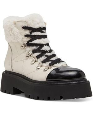 Steve Madden Reyen ( Leather) Boots - Black