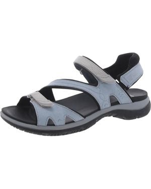 Dr. Scholls Adelle 2 Adjustable Open Toe Ankle Strap - Blue