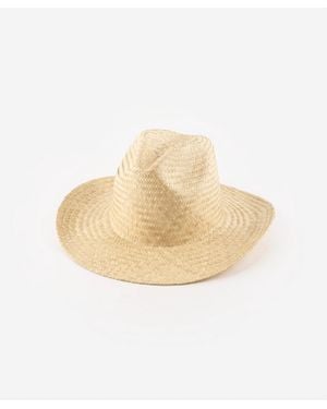 Gigi Pip Codi Straw Cowboy Hat - White
