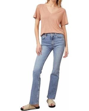 Rails The Cara V Neck Tee - Blue