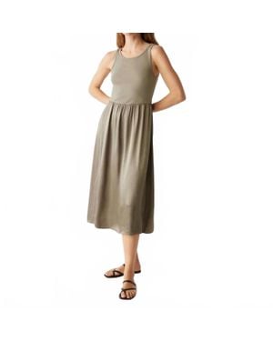 Michael Stars Bridgette Media Tank Midi Dress - Natural