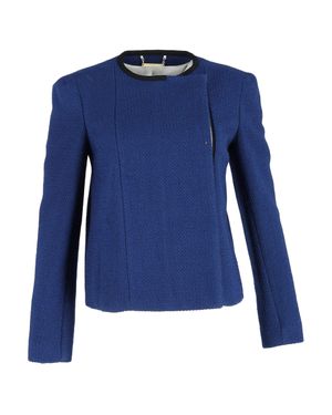 Diane von Furstenberg Tweed Blazer - Blue