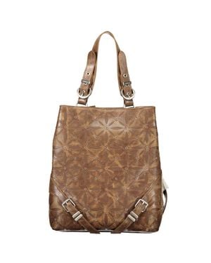 Desigual Polyurethane Backpack - Brown