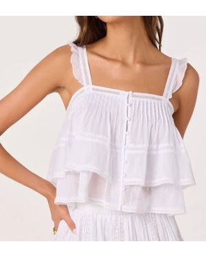 Astr Delia Top - White