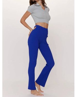 Live The Process Juno Kick Flare Pant - Blue
