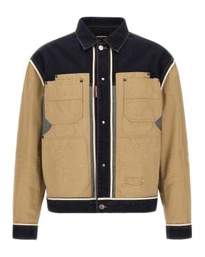DSquared² ² Cotton Jacket - Blue