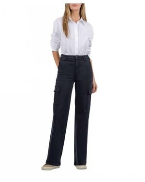 Kut From The Kloth Miller High Rise Cargo Pant - Blue