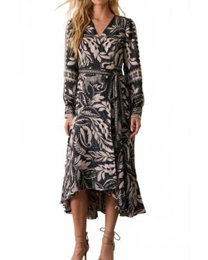 Caballero Moon Maxi Reversible Dress - Black