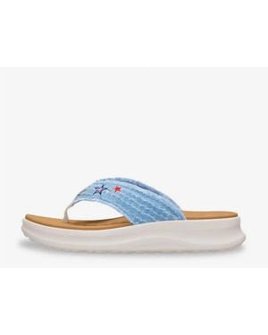 HEYDUDE Tide Flip Flops - Blue