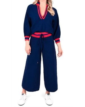 Emily Mccarthy Teddy Trouser - Blue