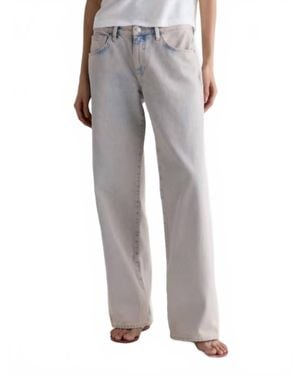 AG Jeans Adria Low-Rise Jean - Gray