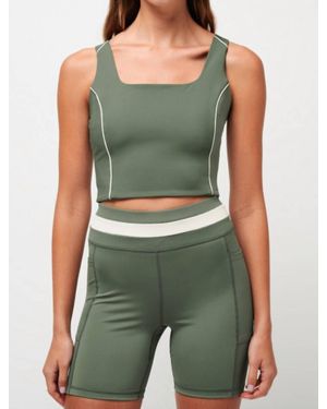 Travis Mathew Jetset Mindset Move Knit Tank Top - Green