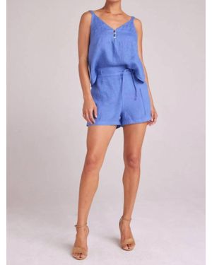 Bella Dahl Pintuck Short - Blue
