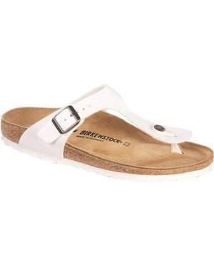 Birkenstock Gizeh Toe-Thong Sandals - Black