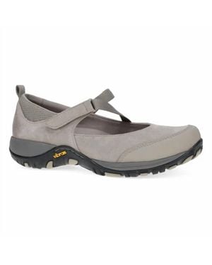 Dansko Primrose Mary Jane Trail Shoes - Gray