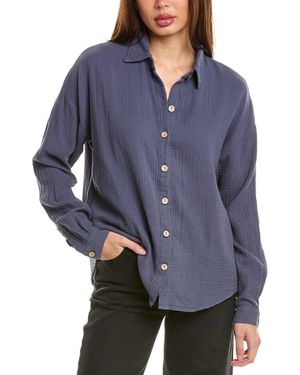 XCVI Judson Shacket - Blue