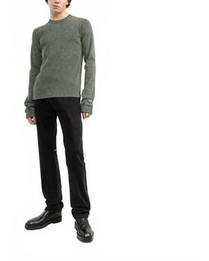 DIESEL T-Ribber Long Sleeve T-Shirt - Green