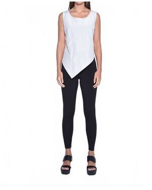 Simply Mila Uneven Hem Tank - Blue