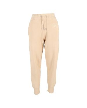 Sandro Logo-Embroidered Jogger Pants - Natural